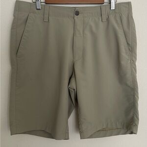 Under Armour Men's Khaki Flat Front Shorts